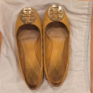 Tory Burch Quilted Reva Flats